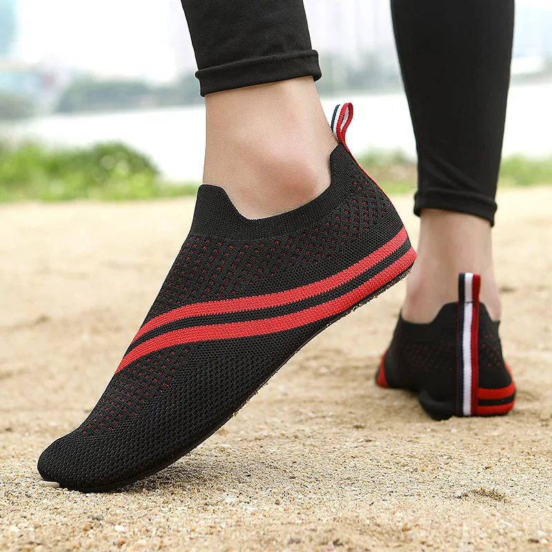 Quick Drying Water Shoes Non-Slip Creek Shoes Summer Aqua Beach Sandal Flat Shoe Seaside Slipper Men Women Creek Shoe water shoes summer sandals aqua shoes sandals slippers flip flops
