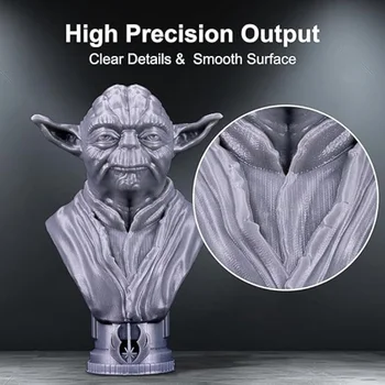 Resina para Impressora 3D Siraya Tech Sculpt Resistente a Altas Temperaturas, Alta Precisão, Compatível com Impressoras DLP/LCD para Engenharia/Joalheria