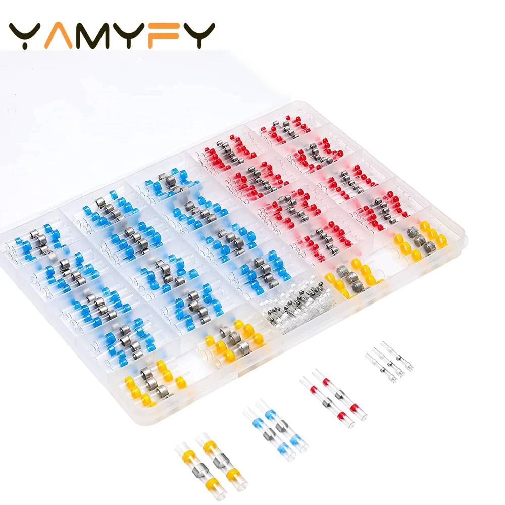 270pcs/Set Heat Shrink Marine Automotive Terminals