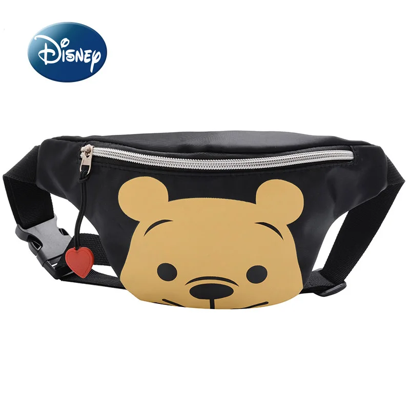 

Disney 2022 New Children's Pockets Cartoon Cute Children's Chest Bag Multifunctional Luxury Brand Fashion Girls Oblique Bag