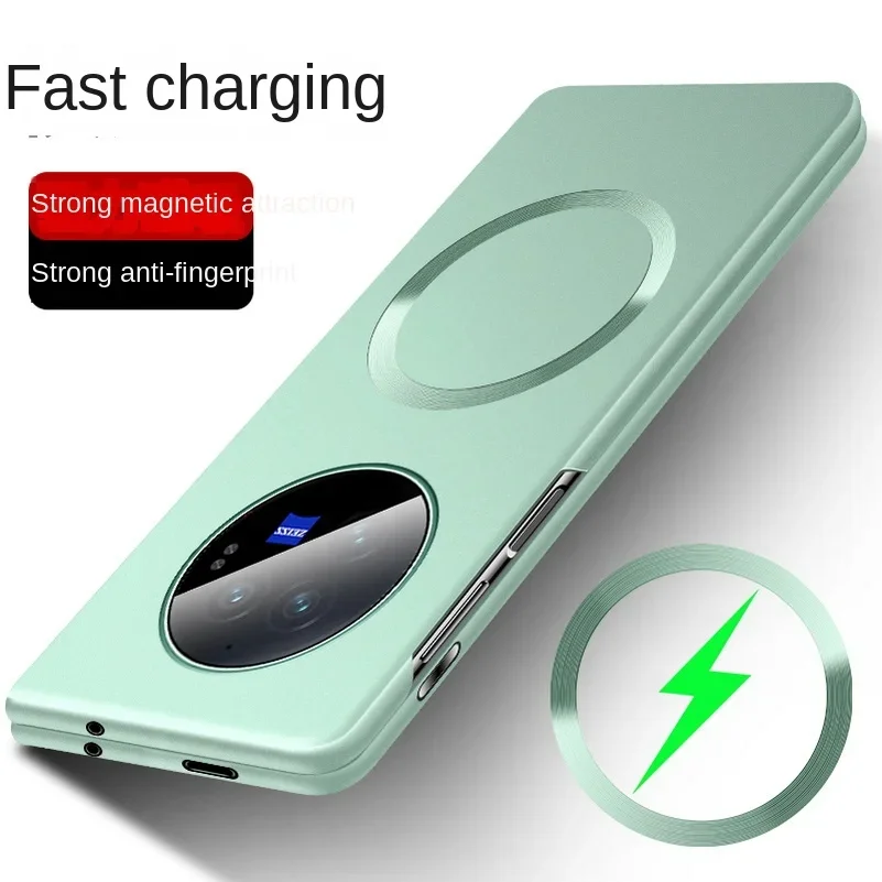 Matte Thin Metallic Paint Frameless Case with Anti-Fingerprint Finish