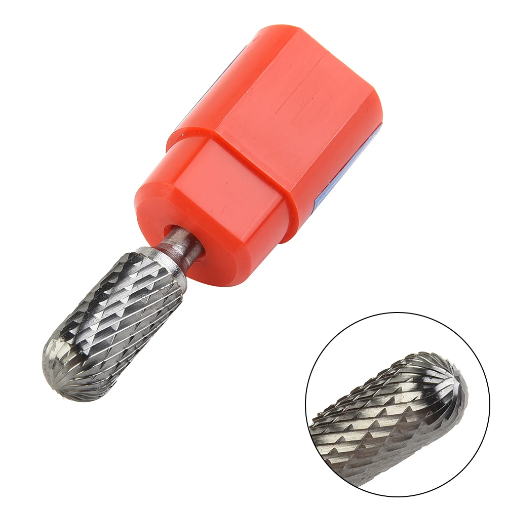 

Rotary File Burr Kit Parts 12mm Drill Bit Double 6.35mm Shank Metal CX1225M HRC 70 Accessories Tungsten Carbide