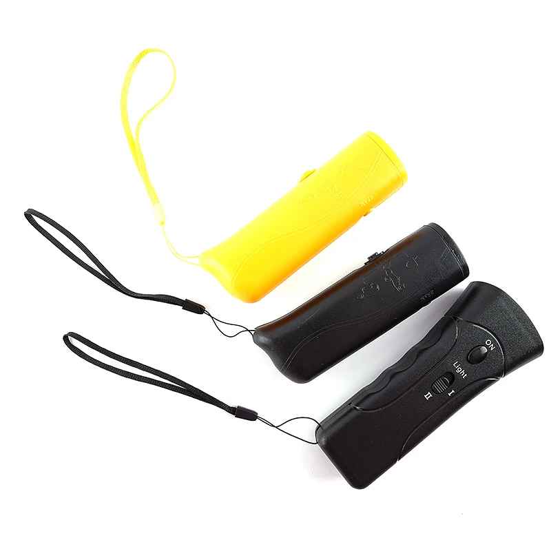 Pet Dog Repeller Anti Barking Stop Bark Training Device Trainer LED Ultrasonic Anti Barking Ultrasonic Without Battery pet dog repeller