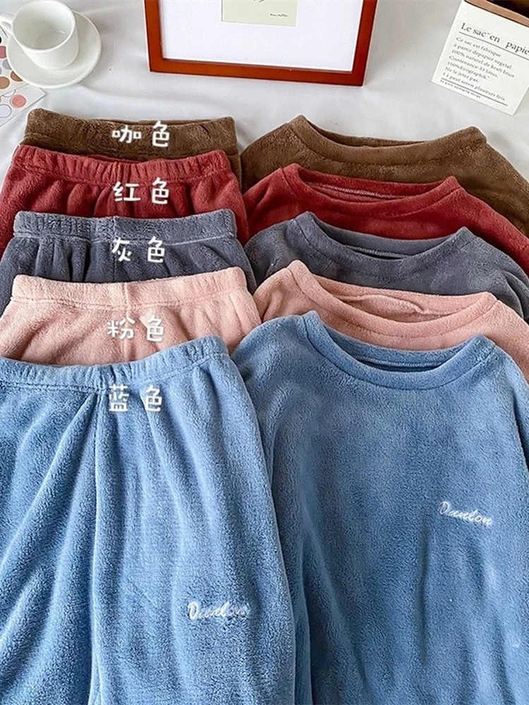 AaSccex Damen Pyjama Set - Baumwolle Langarm Homewear Mit Shorts Für Gemütliche Abende