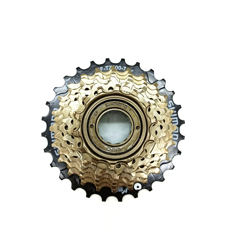 Bicycle Cassette Bicycle Sprocket Gear Bicycle Parts Bike Sprocket Bike Freewheel SHIMANO TOURNEY TZ500 TZ31 7v 7 Speed Cassette Mountain Bike Freewheel Metal Thread Sprocket 14-28/34T Original