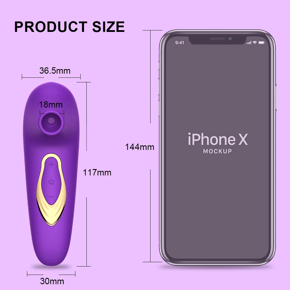 HULAMY Powerful Sucking Vibrator Female Clitoris Nipple Oral Vagina Vacuum Stimulator Massager Sex Toys Adults Goods for Women
