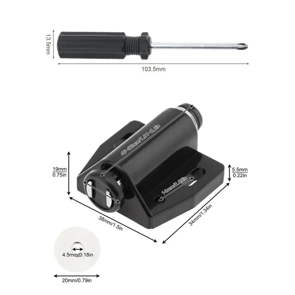 unico pressao magnetica push touch trava dispositivo 01