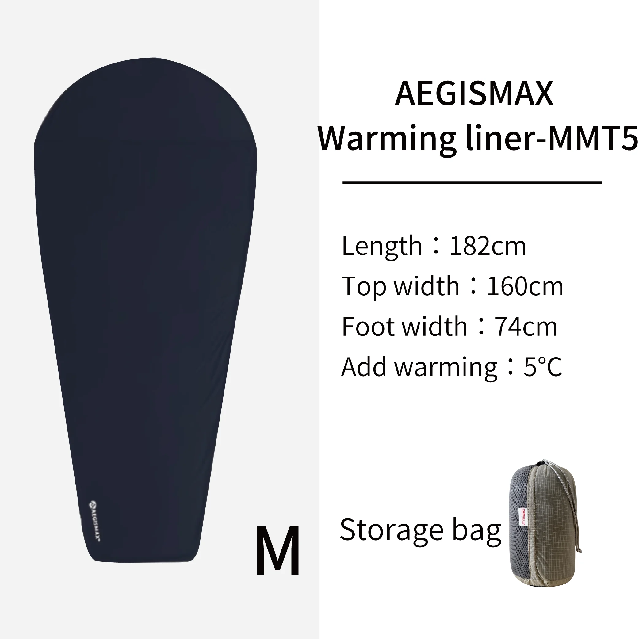 AEGISMAX sac de couchage ultra-léger doublure lumière extérieure doux été sac de couchage Camping voyage hôtel Anti sale doublure  18