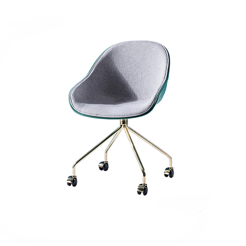 

Nordic Minimalist Office Chairs Light Luxury Computer Chair Modern Office Furniture Creative Home Study Swivel Backrest Armchair