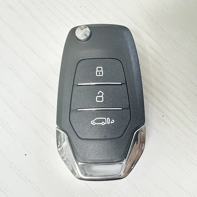 Kunci REMOTE mobil แบบมี3ปุ่ม433MHz สำหรับ SAIC MAXUS รับ T60 LDV แบบ V80 G10พร้อมชิป ID47 6