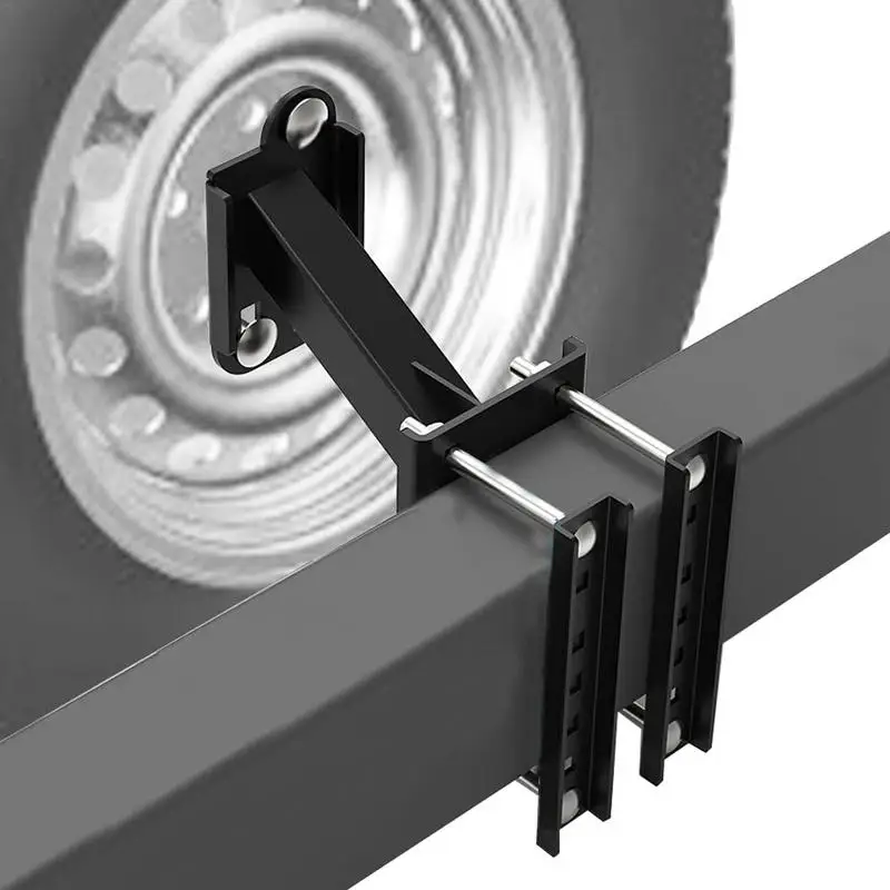 Trailer Spare Tire Mount Steel Trailer Tire Holder Rust And Corrosion