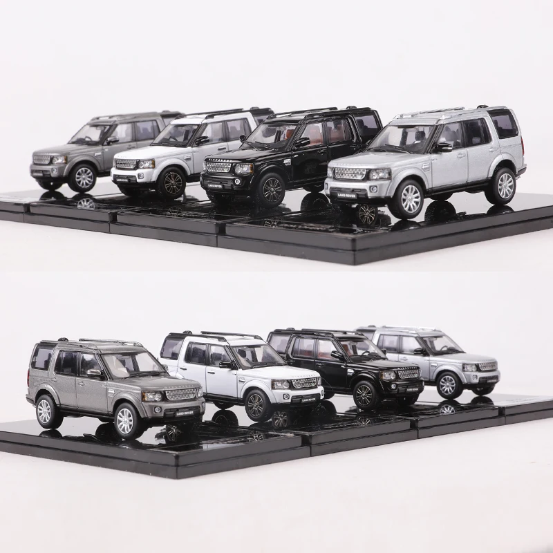 Фото Модель автомобиля GCD 1:64 DISCOVERY 4, черный/белый/серый/Серебристый сплав №2