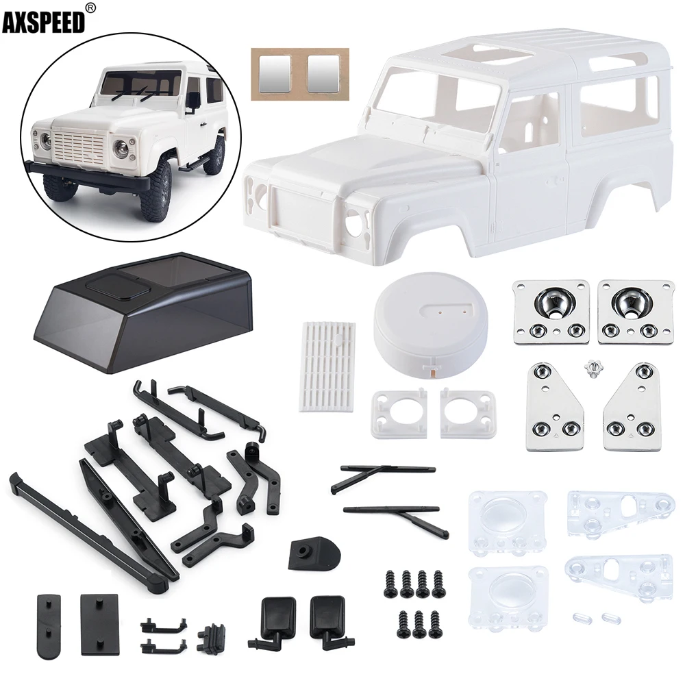 

AXSPEED Plastic Unassembled Body Car Shell for 1/18 Kyosho Mini-Z 4x4 Jimny RC Crawler Car DIY Decoration Parts
