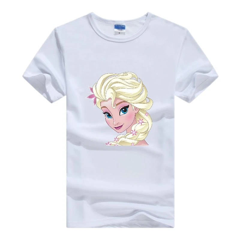 

Kawaii Frozen Anna Aisha Princess Girl Top Disney Cartoon Tshirt Women Loose T Shirts Clothes Streetwear Oversized Ladies Blouse