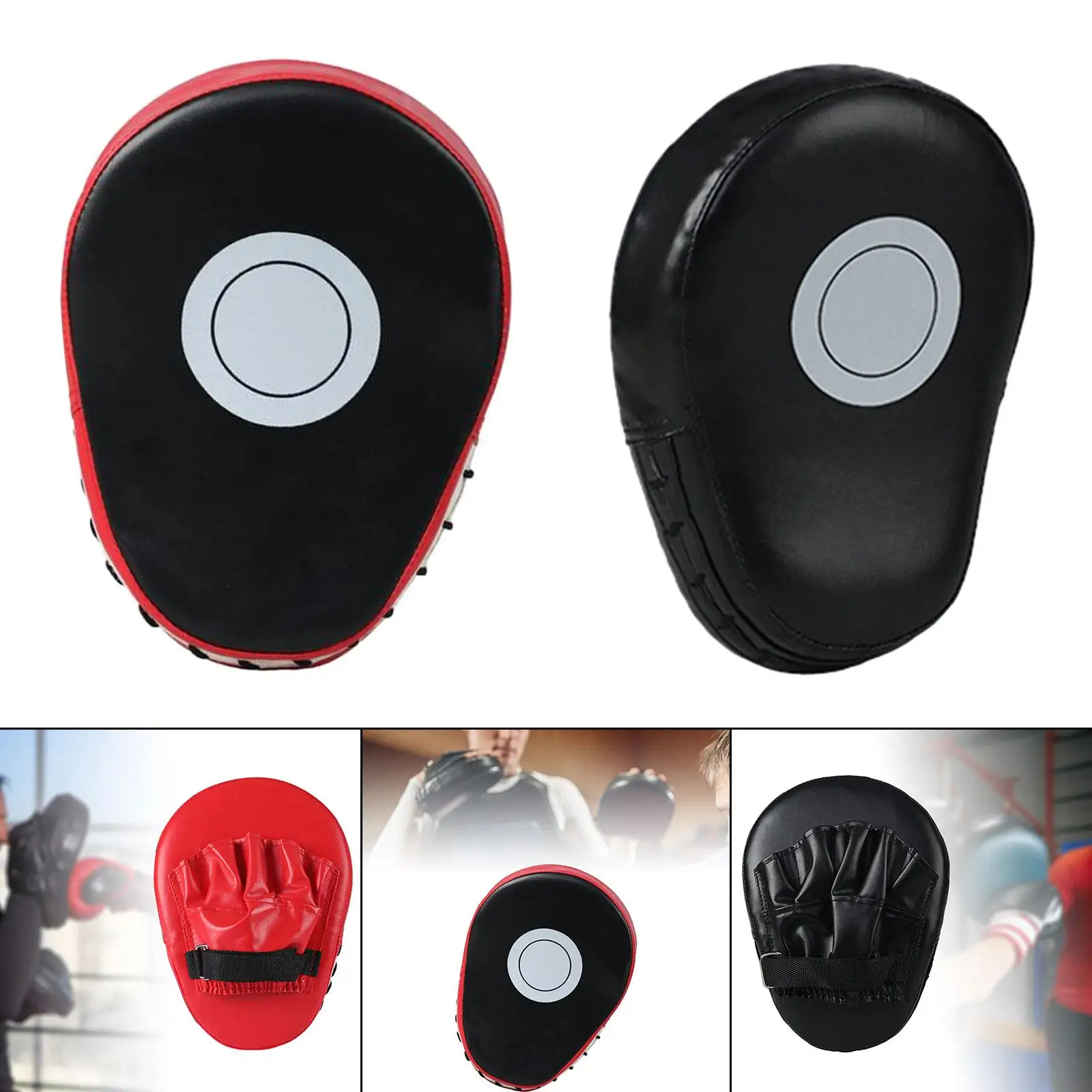 Training Hand Pad Curved Punch Mitts Accessory Hand Target Boxing Pad for Martial Art Kickboxing Coaching Strike Practice Mma