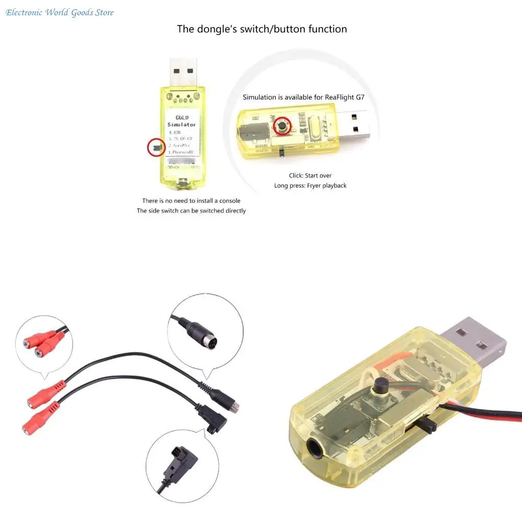 Simulateur RC 22-en-1 G7/G7.5 SBUS pour drone traversée