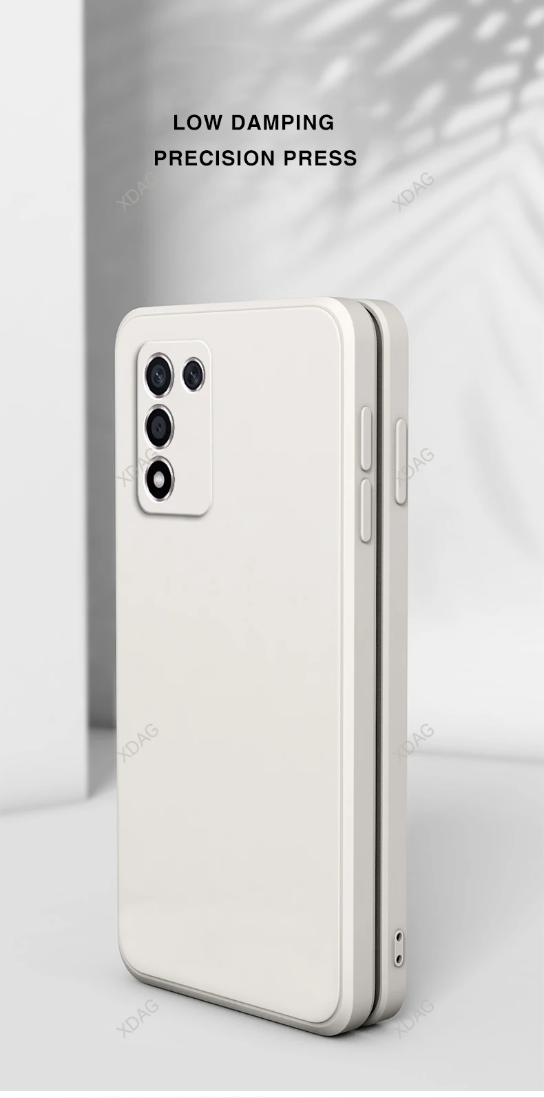 حافظة سيليكون بلون واحد لـ OPPO Realme ، غطاء خلفي ناعم ، حماية عدسة مربعة سائلة ، ضد للصدمات ، Q3S ، Q3T ، Q3i ، Q3 Pro ، 5G