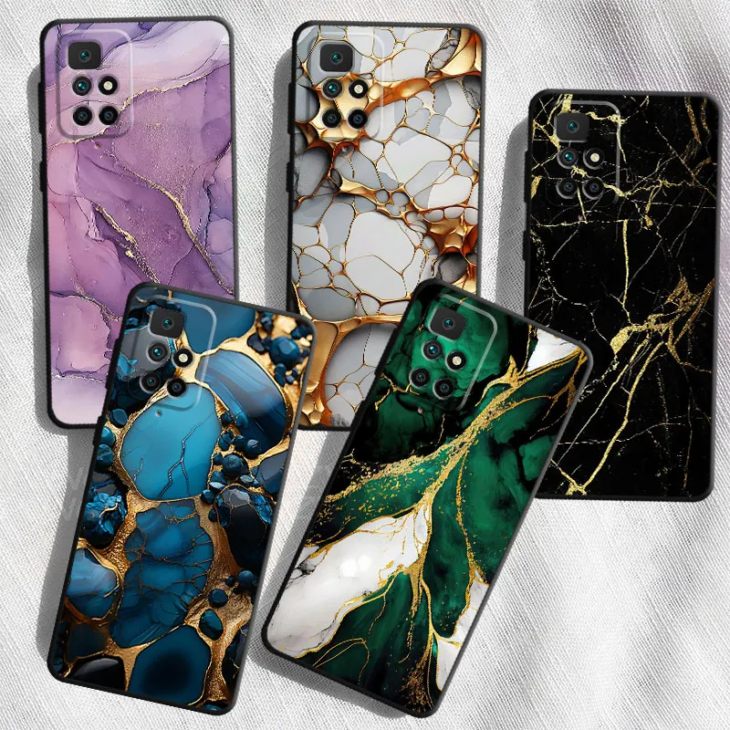 Elegant Senior Marble TPU Soft Phone Case Cover