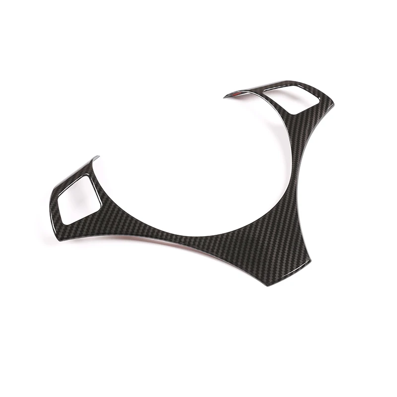

Car Styling Carbon Fiber Steering Wheel Button Frame Trim Cover Sticker For BMW 1 Series E87 3 Series E90 E92 X1 E84 Accessories