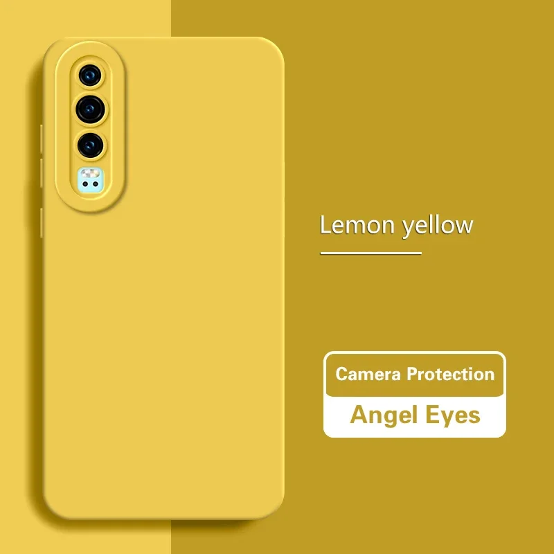 Angel Eyes Soft Liquid Silicone Phone Case - Solid Basic Design
