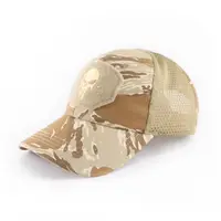 Military Skull Baseball Caps Camouflage Tactical Army Combat Paintball Basketball Football Adjustable Summer Sun Hats Men Women 5