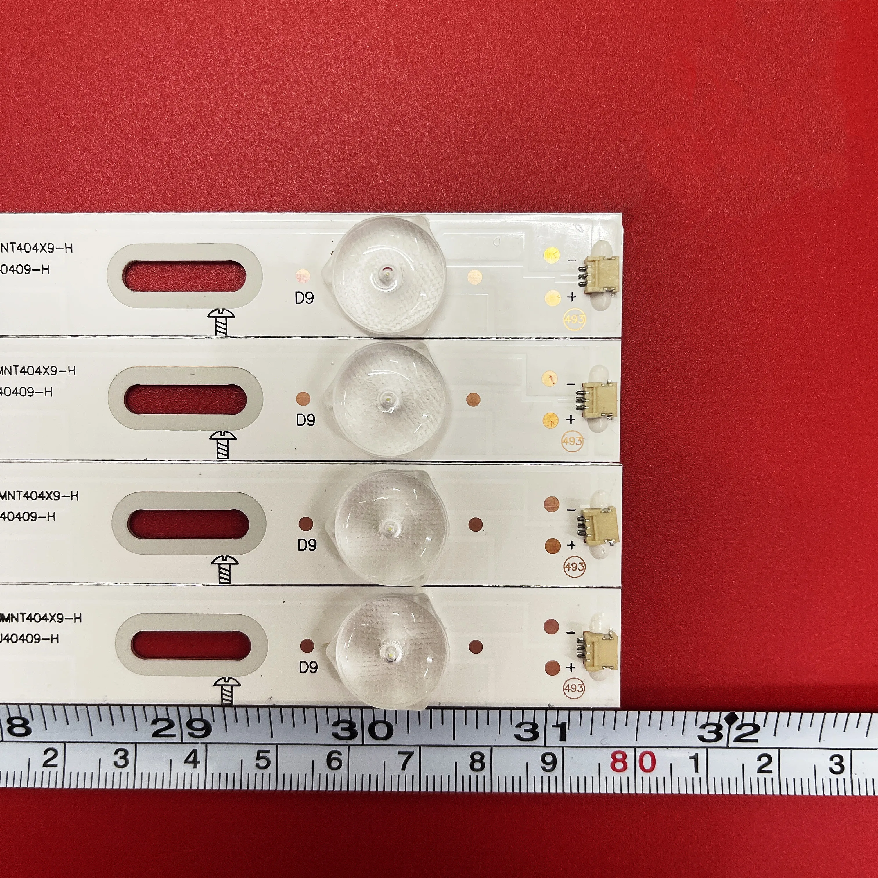 4Pcs/set 795mm LED Backlight Strips For Philips 40PFL6340/T3 BDM4065UC LBM400P0901-AW-2 40PFL3240/T3 40PFL6340/T3