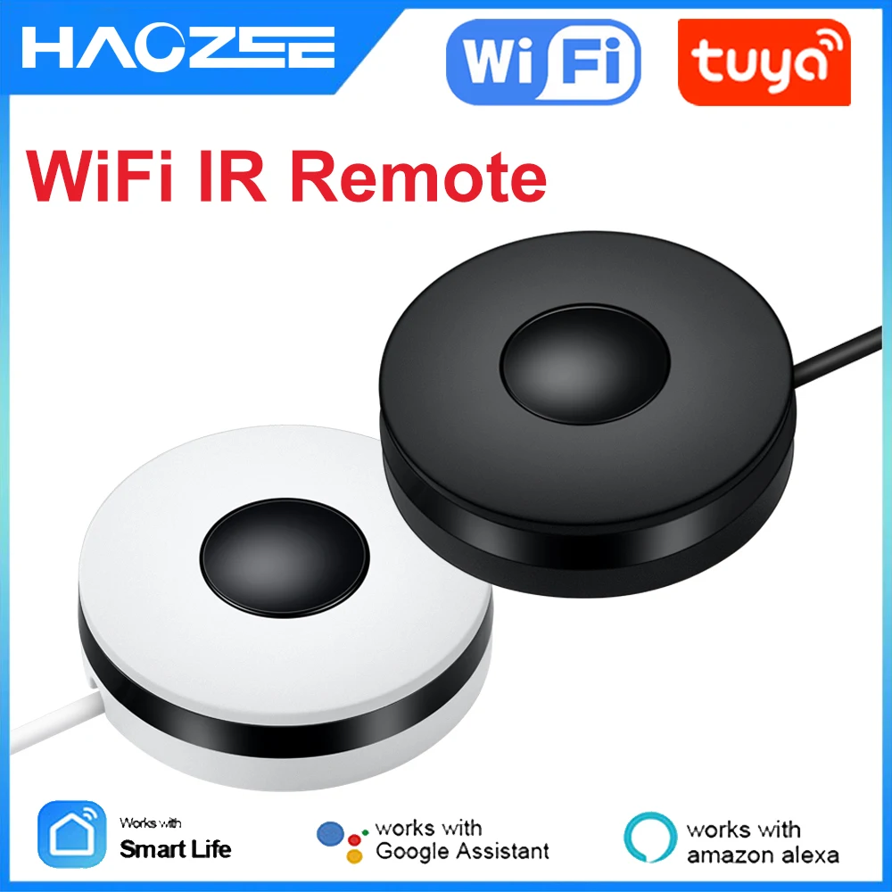 Wifi Ir Remote Wifi Remote Controller Rf Remote Controller Tuya Smart IR Remote Control wifi Universal Infrared Controller for TV DVD AUD AC Works with Amz Alexa Google Home