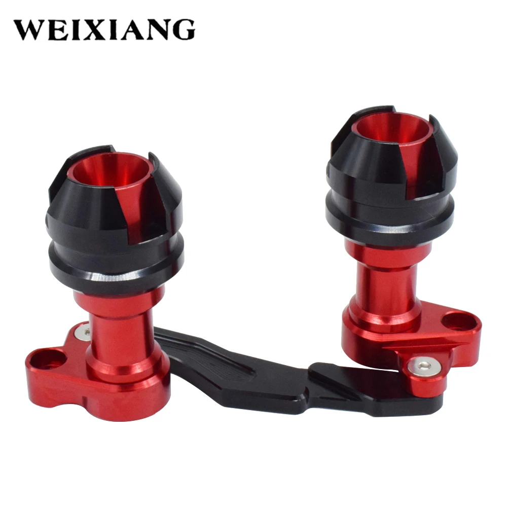 

For NMAX XMAX FORZA PCX AEROX Motorcycle CNC Aluminium Alloy Falling Crash Protector Exhaust Frame Pipe Slider Anti Crash Guard