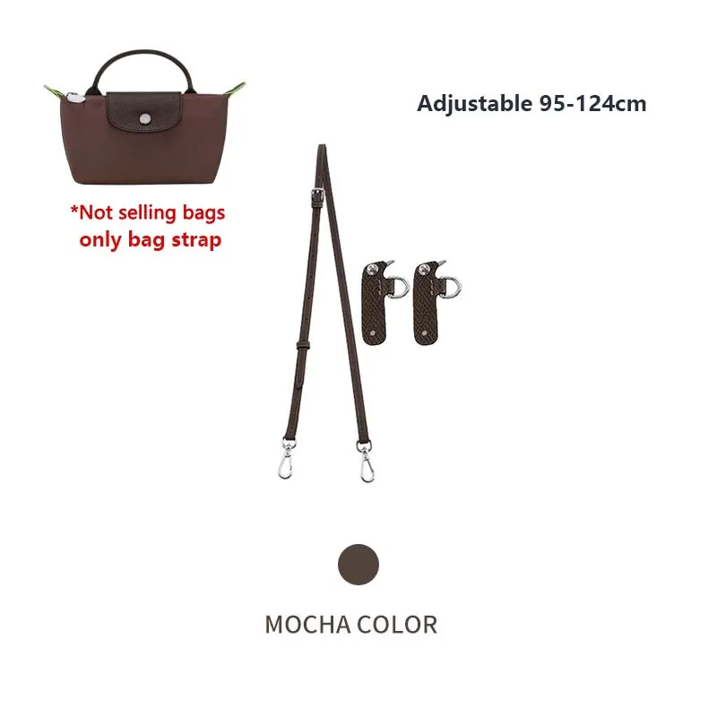 Premium Leather Crossbody Bag Strap - Adjustable Strap