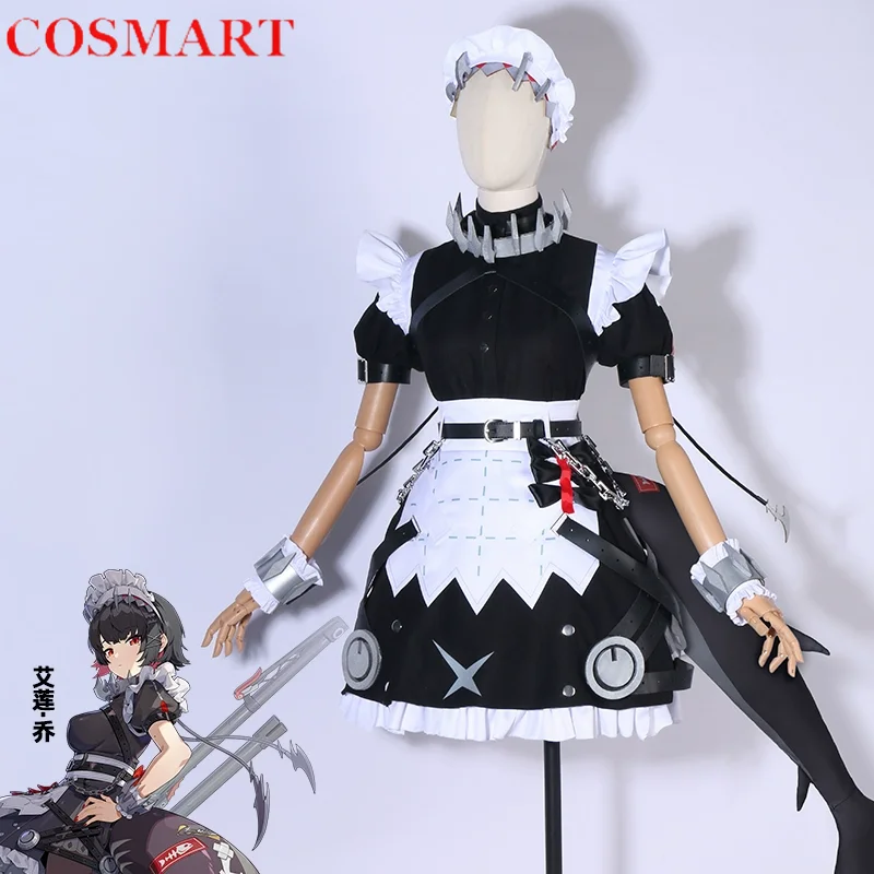 

COSMART Zenless Zone Zero Maid Ellen Joe Cosplay Costume Cos Game Anime Party Uniform Hallowen Play Role Clothes Clothing