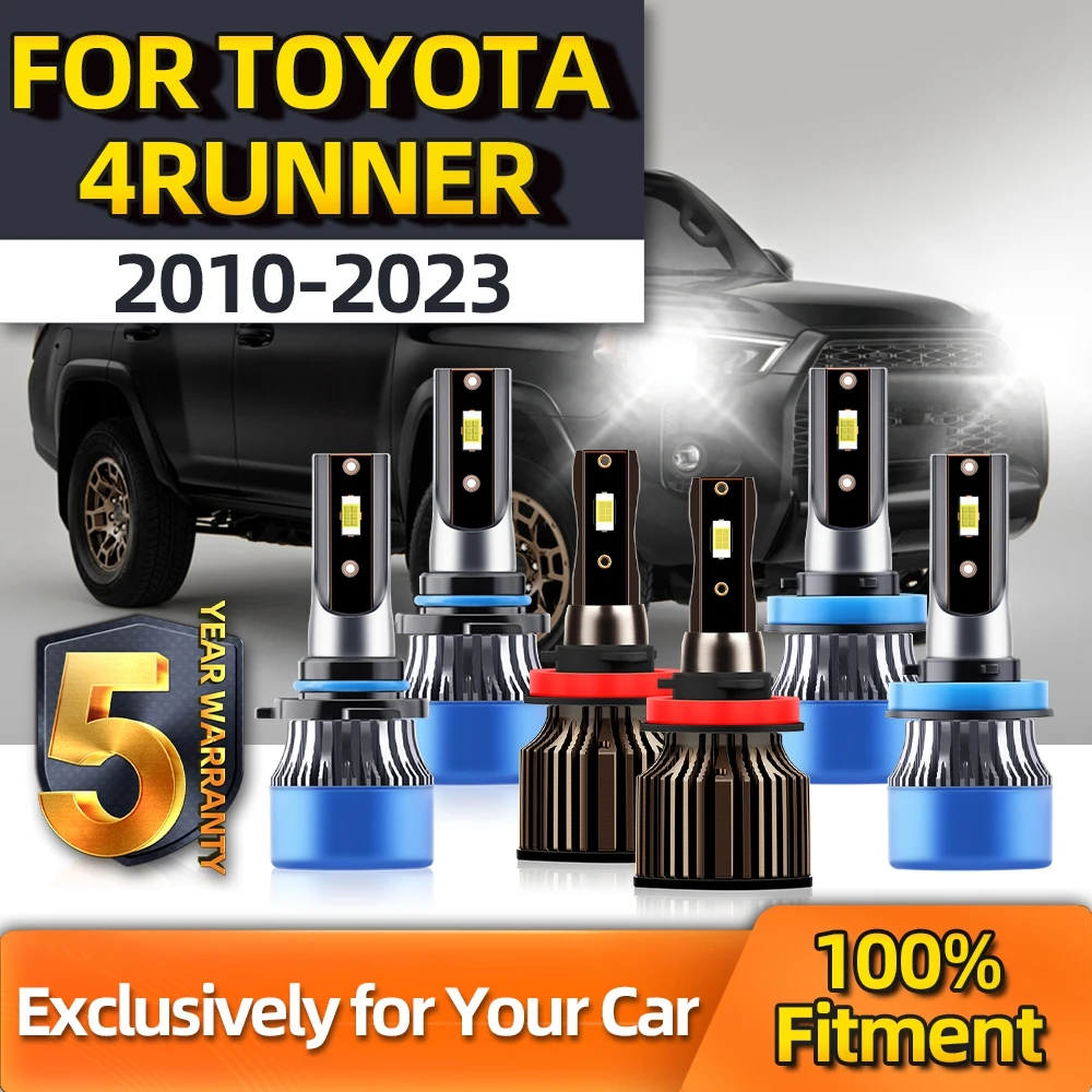 

Crossfox H11 9005 H11 LED Fog Lamp High Low Combo Plug-N-Play Bulbs For Toyota 4Runner 2010 2011 2012 2013 2014 2015 2016-2023