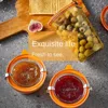 Vintage Transprent Sealed Jar Glass Large Capacity Kitchen Storage Tight Jar Tea Grains Snacks Storage Storage Jars 3
