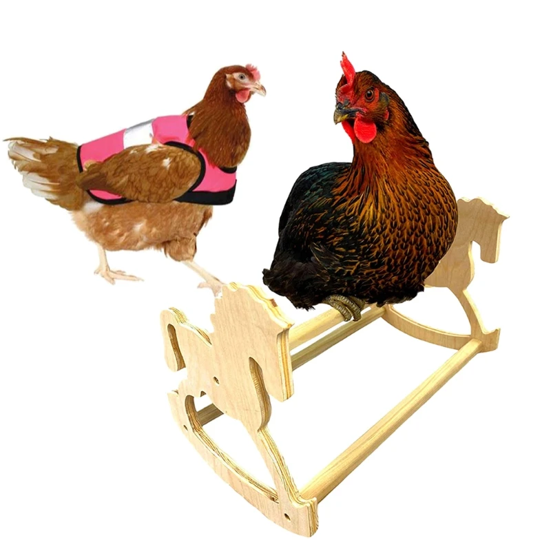 Percha para pollos para pájaros grandes, pollitos, Pollos, Gallinas, Polluelos, loros, soporte madera para pollo, barra