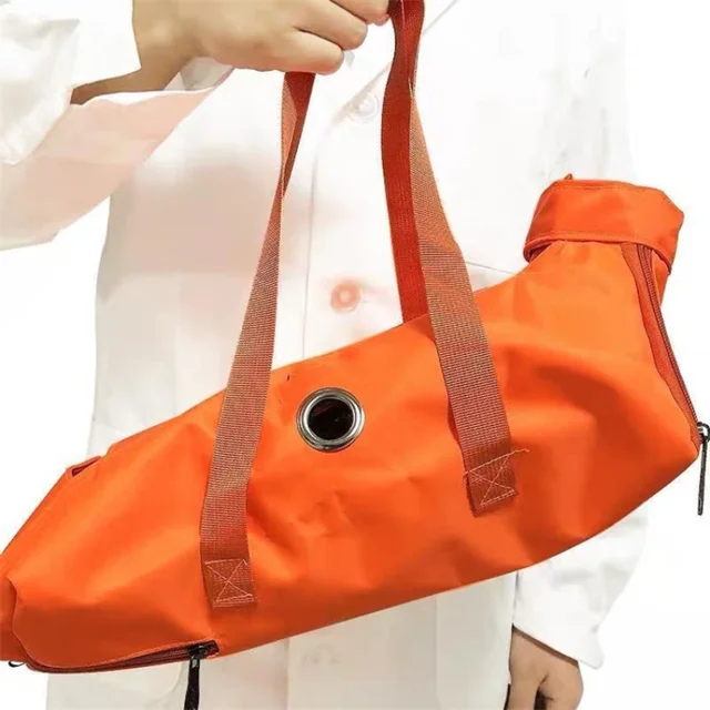 Pet Portable travel Out Bag hospital soft Foldable Cat Backpack Cat Bag Scratching Special Fixed Cat nail injection Bag 4