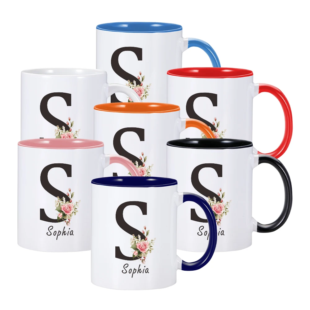 PersonalizedCoffeeMugGiftforWomenCustomizedCoffeeMugNameand