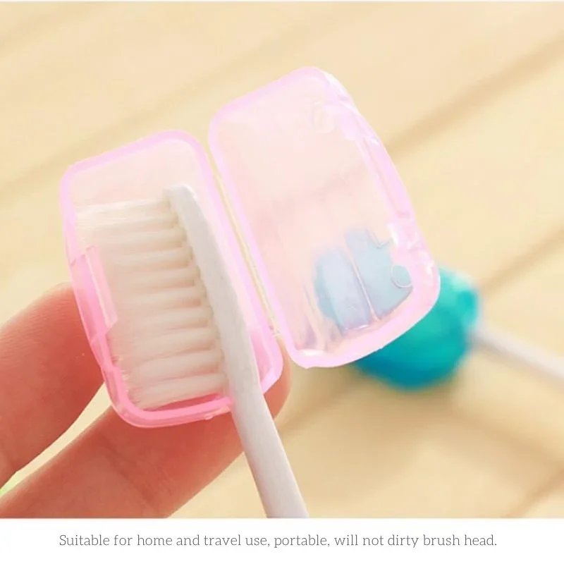 Toothbrush Covers Toothbrush Case 5pcs Portable For Travel Hiking Camping