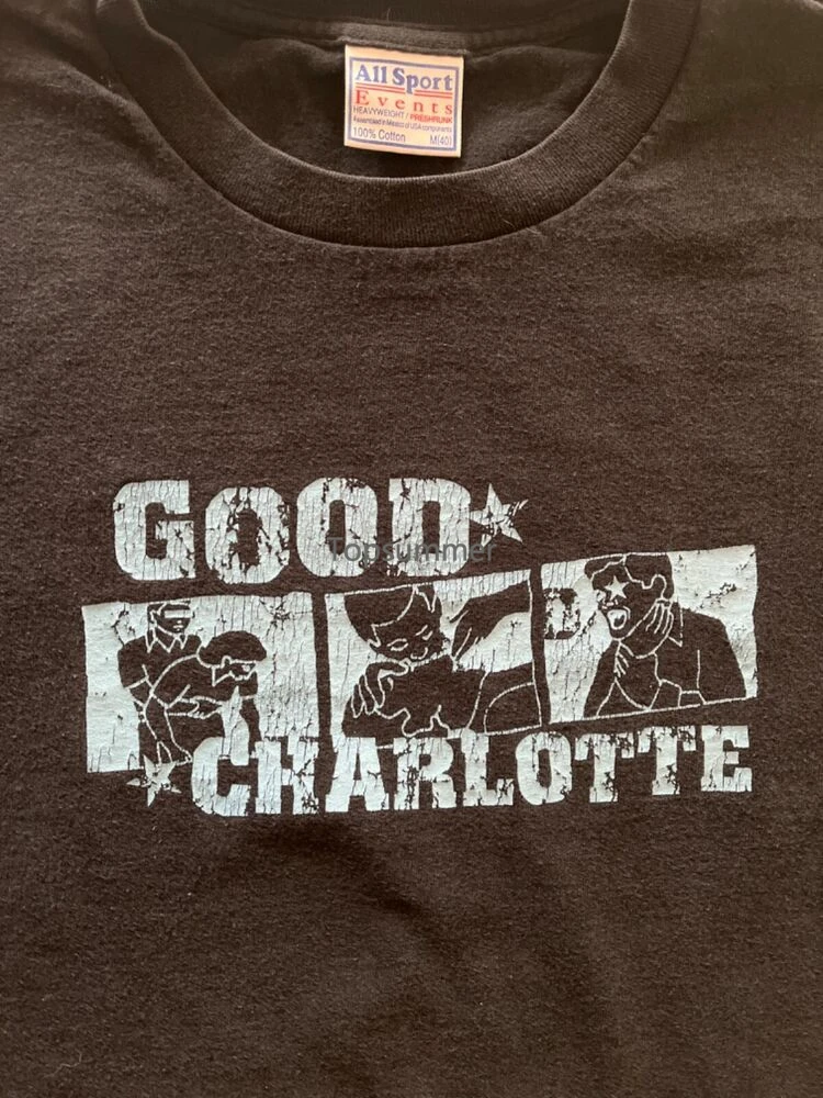 

Good Charlotte Vintage T-Shirt Medium Navy Blue