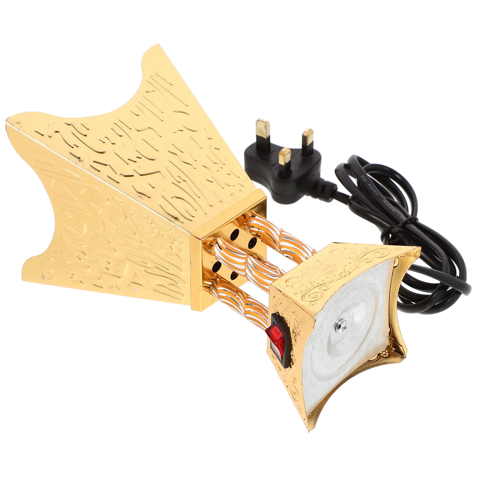 

Desktop Arabic Style Censer Delicate Plug-in Vintage Electric Incense Burner UK Plug