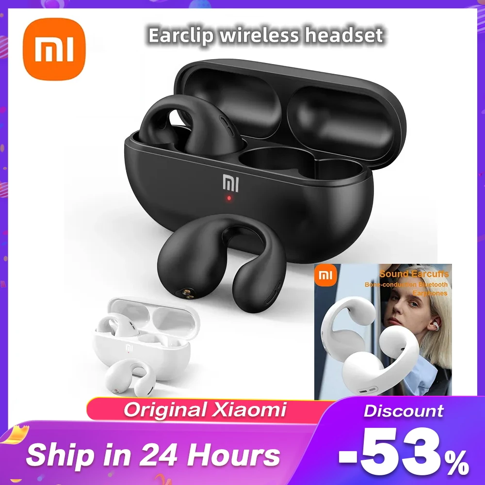 Xiaomi-Earcuffs-Bluetooth-sem-fio-TWS-Ear-Hook-Headset-fones-de-ouvido ...