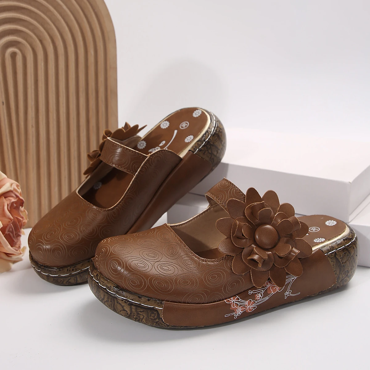 Women Platform Slippers 2024 Summer Women Wedges Sandals Ladies Outdoor Street Beach Slides Girls Flip Flops Shoes Slides Women