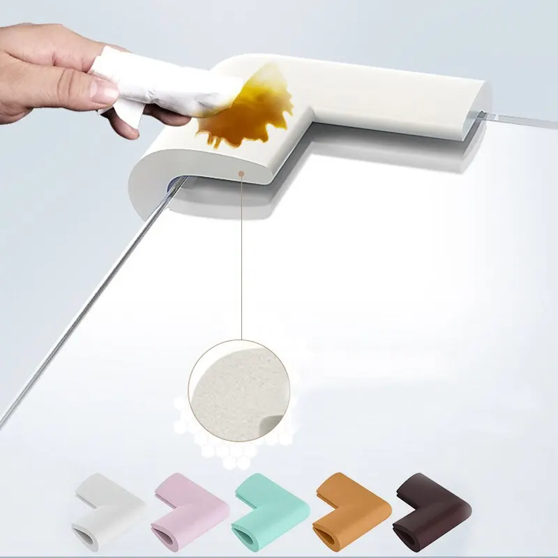 Children Protection Corner Soft Table Desk Safety Corner Baby Safety Edge Guards Furniture Protector Cover silicone table corner protector table corner protector table edge protector furniture anti collision strip 10PCS