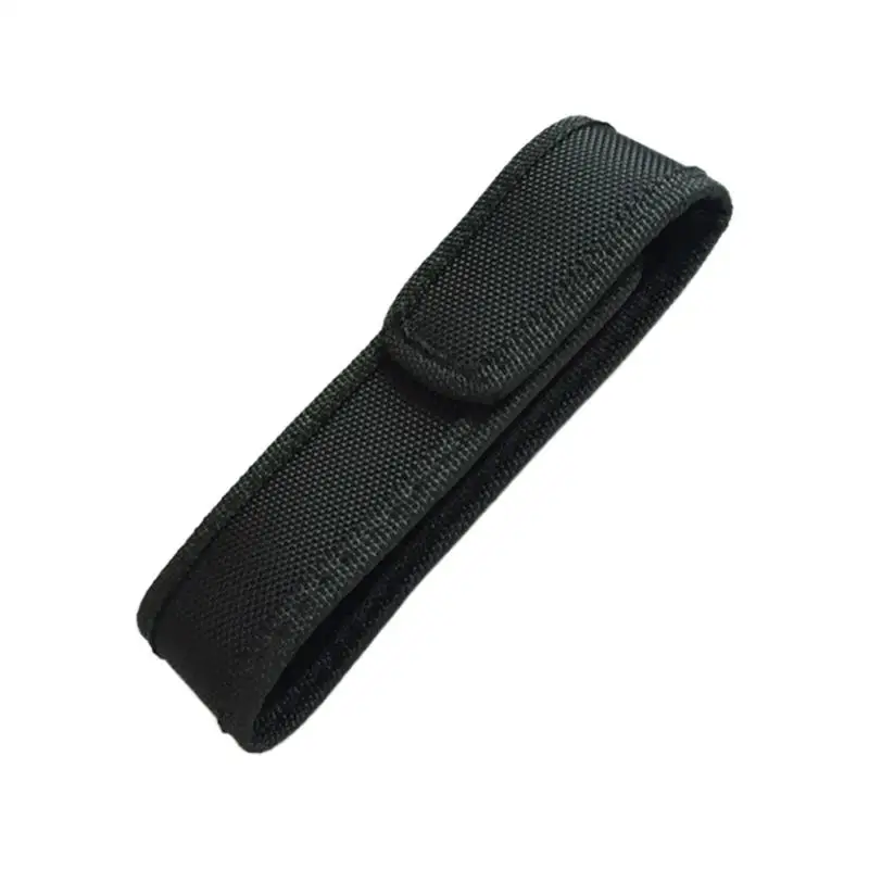 Flashlight Belt Holster Flashlight Holder Belt Clip Torch Carry Case Heavy Duty Nylon Flash Light Holder For Vest Security