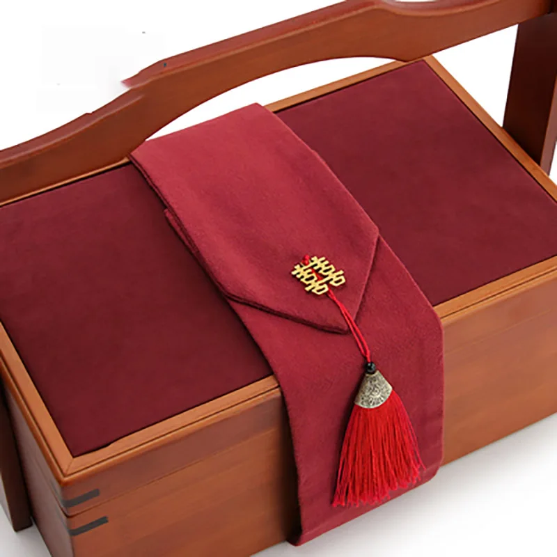 Ancient Style Bamboo Food Container, Moon Cake Gift Box Basket, Tea Set Storage Box, Wedding, Newlywed Souvenir Gift Box