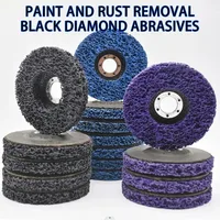 1pcs 100/115/125mm coral disc poly strip disc grinder strip disc abrasive wheel paint rust removal clean for angle grinder