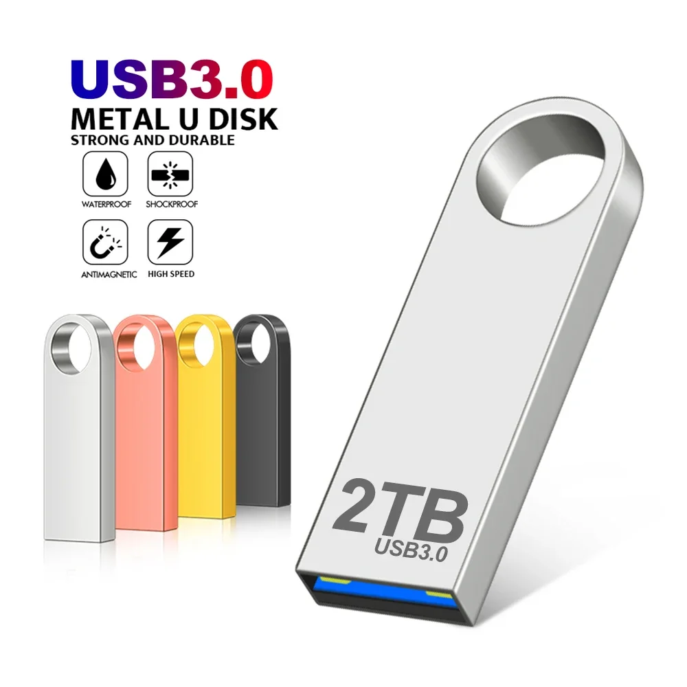 thumbnail image 1 of Memoria USB 3.0 Super USB de 1 TB, unidad flash USB Cle de 2 TB, memoria USB SSD portátil de alta velocidad, memoria USB, regalo gratuito, envío, 1 of 5