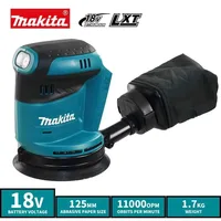 מקיטה DBO180Z 18V דיסק נטען אלחוטי ללא מברשת סנדר אורביטלי אקראי לעבודות עץ, חידוש ושטיפה 1