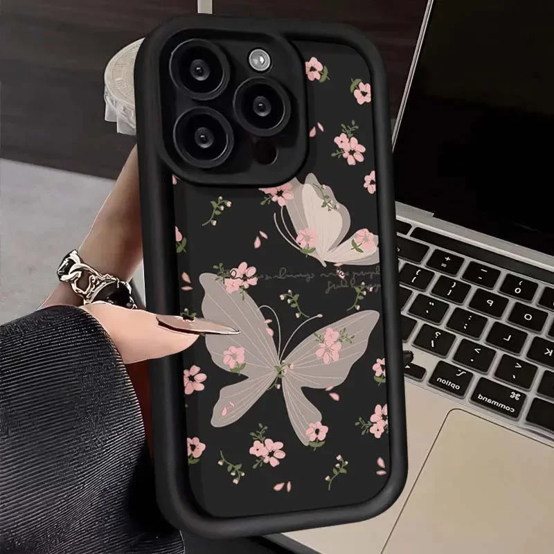 Elegant Butterfly Design Luxury Phone Case