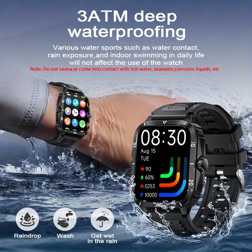 ߿ܿ  100 +   Ʈġ, 1.96 ġ 3ATM , 430mAh  ͸ ,  , BT ȭ, ȵ̵ ġ