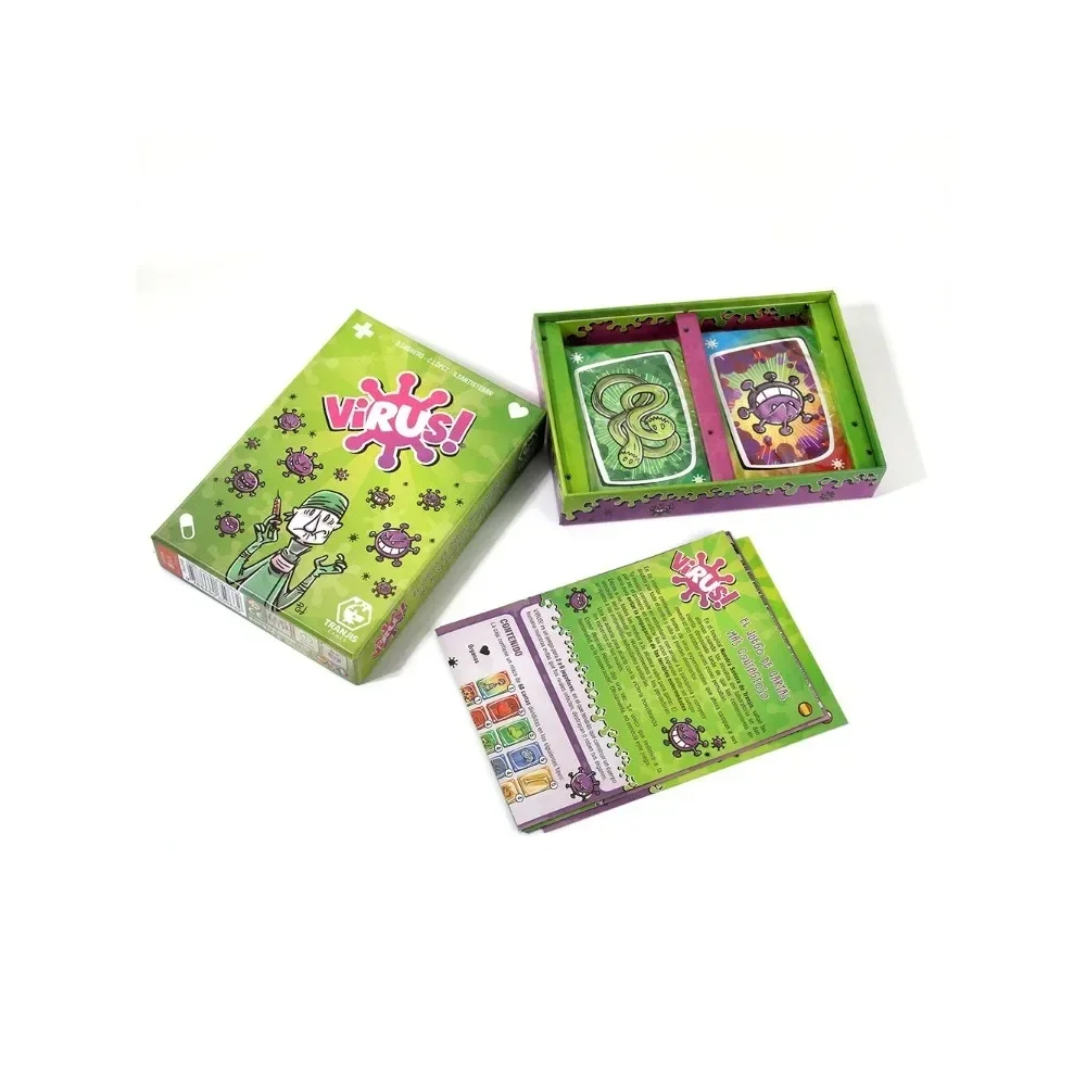 Virus!-Juego de cartas-El Juego mas contagioso. Edicion Espa&ntilde;ola. +8 a&ntilde;os VIRUS! 2 Evolution (Expansi&oacute;n) de cartas ( playing cards card games virus game cards