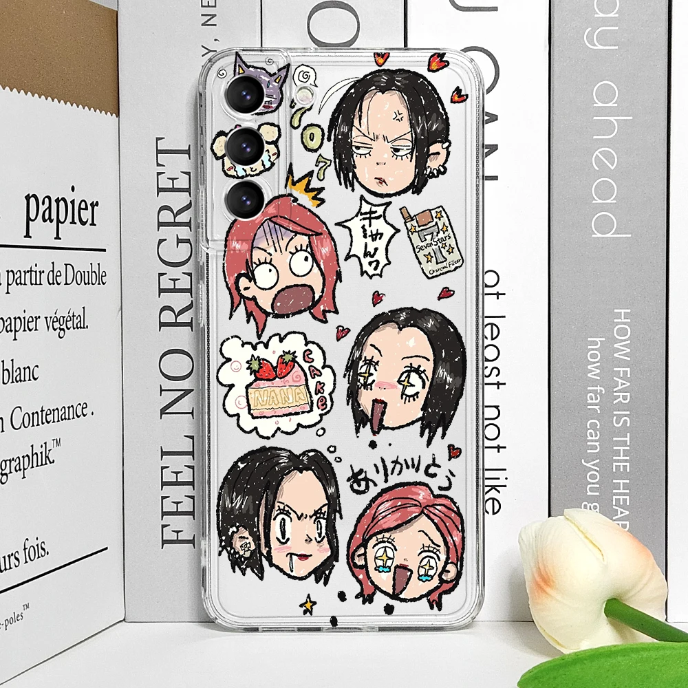 Cute Cartoon Anime Oosaki Nana Shockproof Clear Soft Phone Case